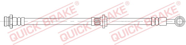 quickbrake Bremsschlauch Vorderachse rechts QUICK BRAKE 58.848