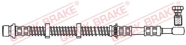 quickbrake Bremsschlauch Vorderachse QUICK BRAKE 58.960X