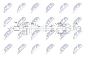 Antriebswelle Vorderachse links NTY NPW-AR-030