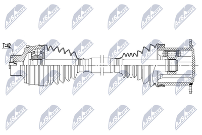 Antriebswelle Vorderachse NTY NPW-AU-037