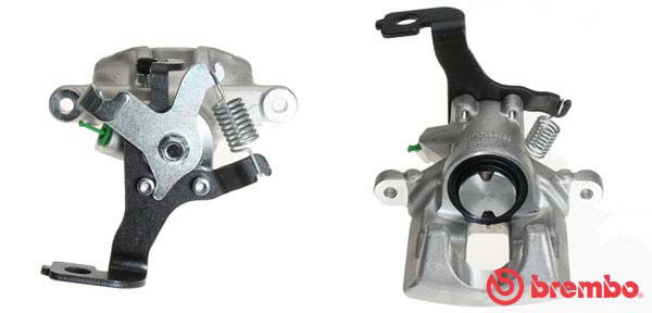 Bremssattel Hinterachse rechts hinter der Achse Brembo F 83 337