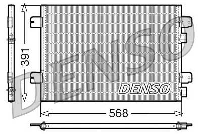 Kondensator, Klimaanlage Denso DCN23011