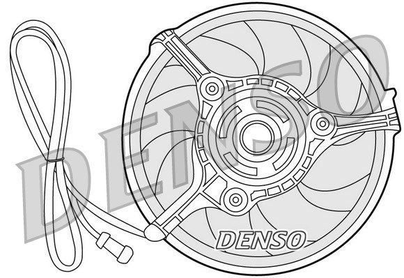 Lüfter, Motorkühlung Denso DER32008