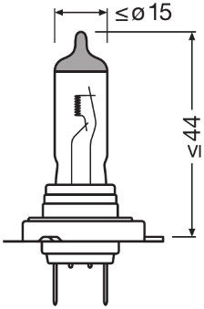 Glühlampe, Fernscheinwerfer Osram 64210NB200-HCB