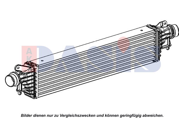 Ladeluftkühler AKS Dasis 157047N