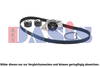Wasserpumpe + Zahnriemensatz AKS Dasis 570260N