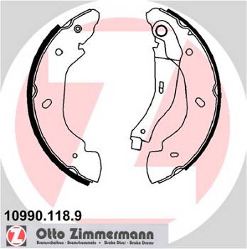 Bremsbackensatz Hinterachse Zimmermann 10990.118.9