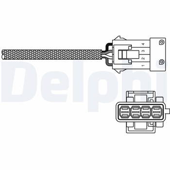 Lambdasonde Delphi ES10795-12B1