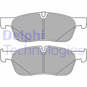 Bremsbelagsatz, Scheibenbremse Vorderachse Delphi LP3166