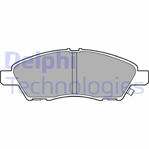 Bremsbelagsatz, Scheibenbremse Vorderachse Delphi LP3170