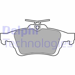 Bremsbelagsatz, Scheibenbremse Delphi LP3207