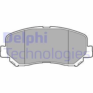 Bremsbelagsatz, Scheibenbremse Vorderachse Delphi LP3269
