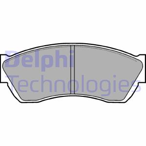 Bremsbelagsatz, Scheibenbremse Vorderachse Delphi LP676