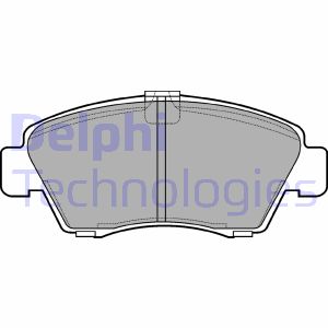 Bremsbelagsatz, Scheibenbremse Vorderachse Delphi LP810