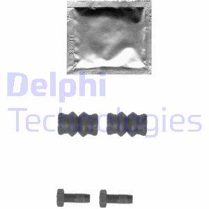 Zubehörsatz, Scheibenbremsbelag Delphi LX0327