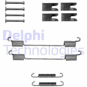 Zubehörsatz, Bremsbacken Hinterachse Delphi LY1327