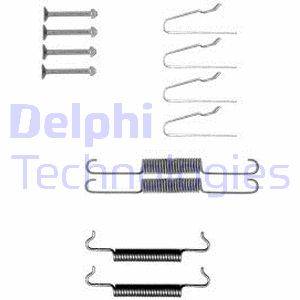 Zubehörsatz, Feststellbremsbacken Hinterachse Delphi LY1393
