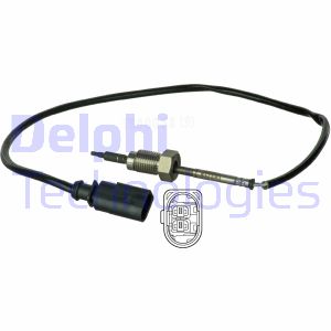 Sensor, Abgastemperatur vor Abgasturbolader Delphi TS30038