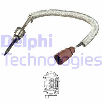 Sensor, Abgastemperatur Delphi TS30145