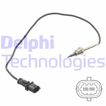 Sensor, Abgastemperatur Delphi TS30261