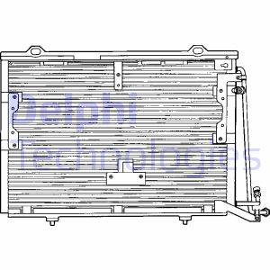 Kondensator, Klimaanlage Delphi TSP0225193