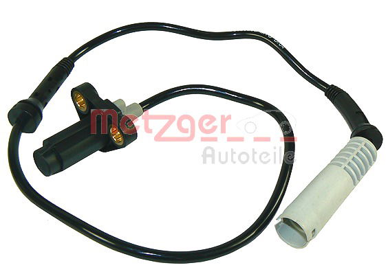 Sensor, Raddrehzahl Vorderachse Metzger 0900006