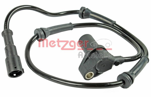 Sensor, Raddrehzahl Hinterachse links Metzger 0900091