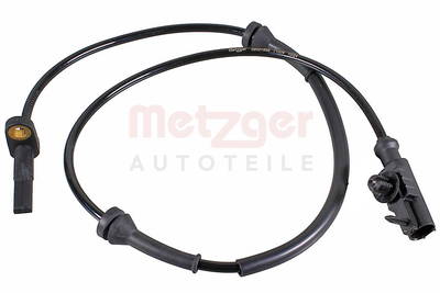 Sensor, Raddrehzahl Vorderachse Metzger 09001598