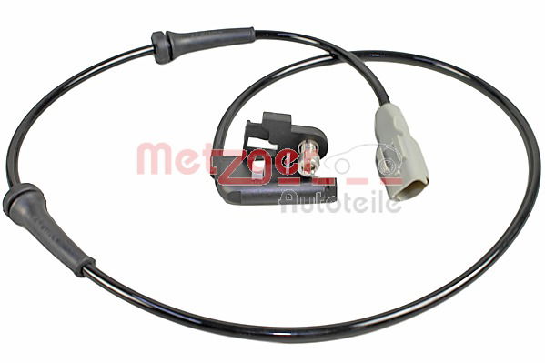 Sensor, Raddrehzahl Hinterachse Metzger 0900234