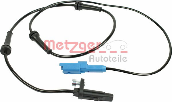 Sensor, Raddrehzahl Vorderachse Metzger 0900235