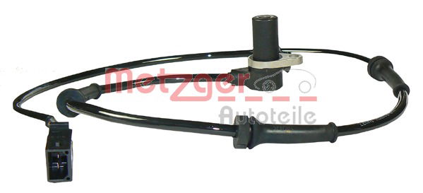 Sensor, Raddrehzahl Hinterachse rechts Metzger 0900239