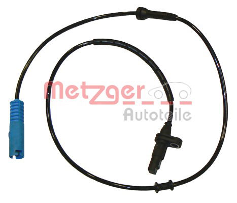 Sensor, Raddrehzahl Hinterachse Metzger 0900283