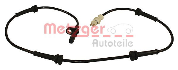 Sensor, Raddrehzahl Hinterachse Metzger 0900412