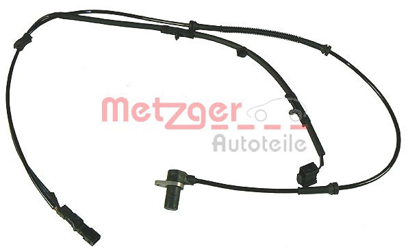 Sensor, Raddrehzahl Hinterachse links Metzger 0900808