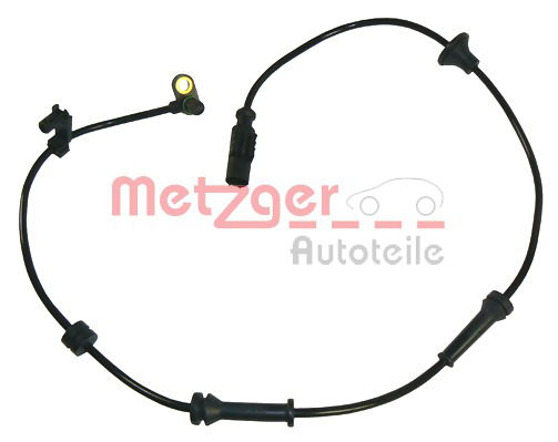 Sensor, Raddrehzahl Hinterachse Metzger 0900673