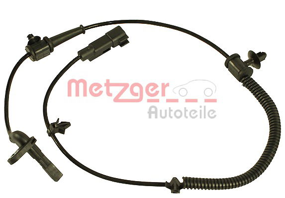 Sensor, Raddrehzahl Hinterachse Metzger 0900685