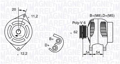 Generator Magneti Marelli 063321860010
