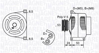 Generator Magneti Marelli 063377013010