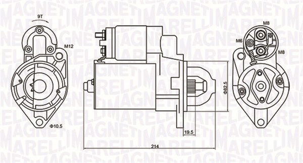 Starter Magneti Marelli 063720879010