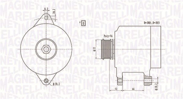 magnetimarelli Generator Magneti Marelli 063731157010