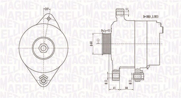 Generator Magneti Marelli 063731258010