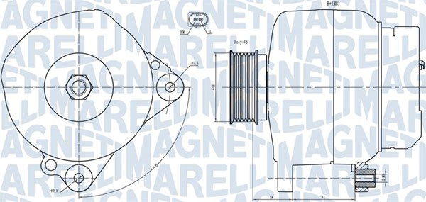 magnetimarelli Generator Magneti Marelli 063731445010