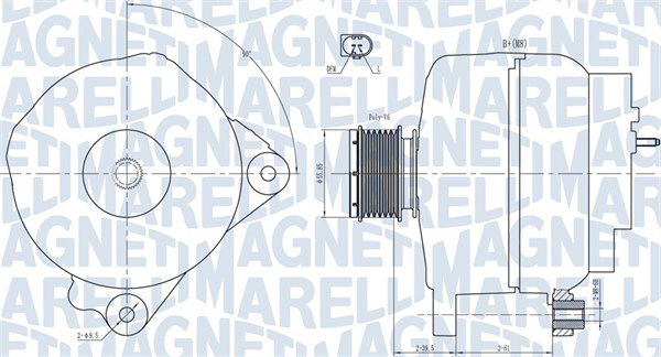 Generator Magneti Marelli 063731763010