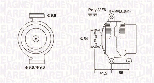 magnetimarelli Generator Magneti Marelli 063731855010