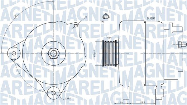 magnetimarelli Generator Magneti Marelli 063731866010