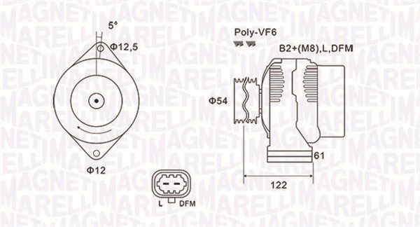 Generator Magneti Marelli 063732005010