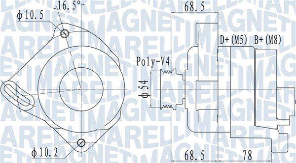 Generator Magneti Marelli 063732094010