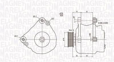 Generator Magneti Marelli 063738290010