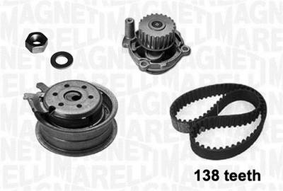Wasserpumpe + Zahnriemensatz Magneti Marelli 341403640001