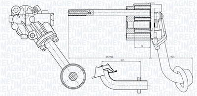Ölpumpe Magneti Marelli 351516000065